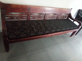 Banco de Madera Estilo Indiano.