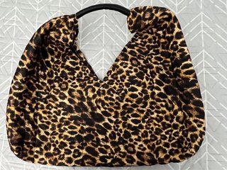 Bolso Hobo Estampado Leopardo