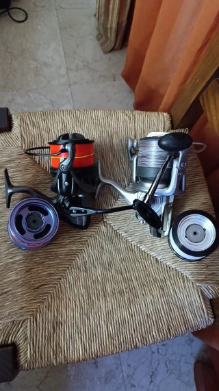 Carretes Vega Legend GTR y Caperlan Adonis 7000
