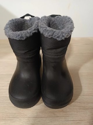 Botas de agua negras con forro interior N25