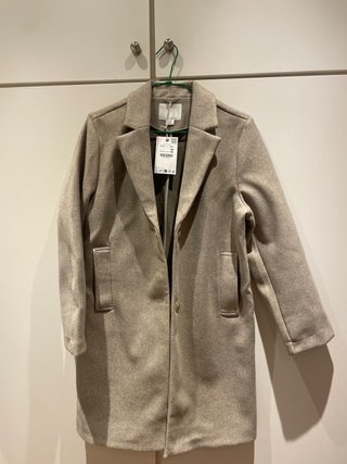 Abrigo Zara Beige Talla 13-14 164cm Nueva!!!