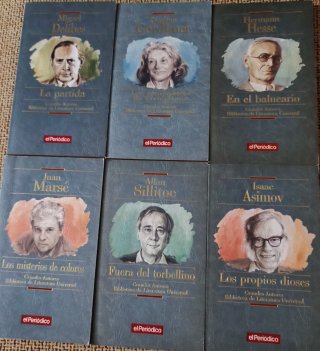 Libros de grandes autores.