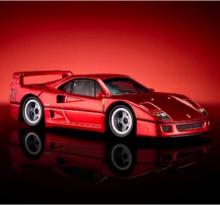 Hot Wheels Ferrari F40 sin abrir