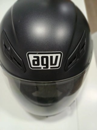 Casco Moto AGV K-4 EVO Negro Como nuevo.