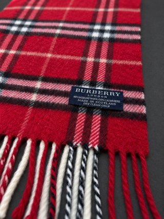 Bufanda Burberry de Lana y Cachemira