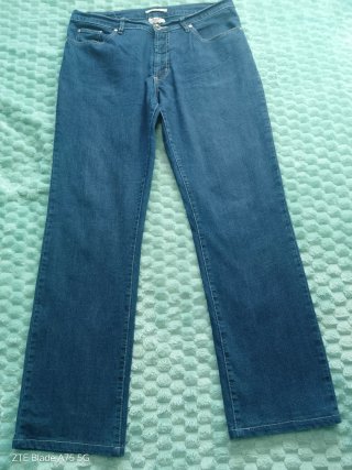 Jeans Carrera Belle Rectos Azul