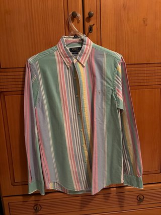 Camisa Polo Ralph Lauren Rayas Talla M