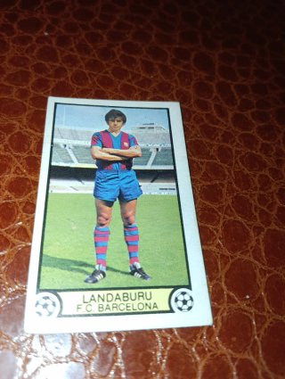 Cromo Landaburu FC Barcelona Liga 79-80