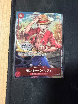 Luffy P-001 – Championship Promo – Jp Sellada
