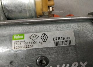 Renault 420962 motor arranque 8200331251 megane ii