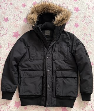 Parka Negra Primark Talla L