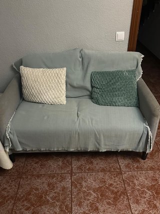 Dos sofas de dos plazas