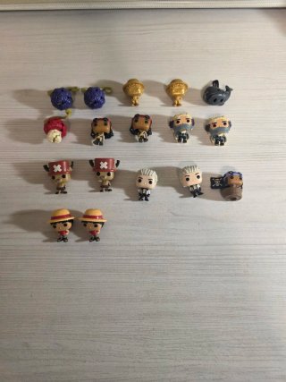 Figuras Kinder Joy One Piece.
