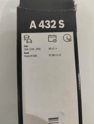 Spazzole tergicristallo Bosch A 432 S