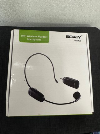 Micrófono de Diadema Inalámbrico SOAIY WXM01