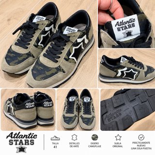 Zapatillas Atlantic Stars Camuflaje Talla 41