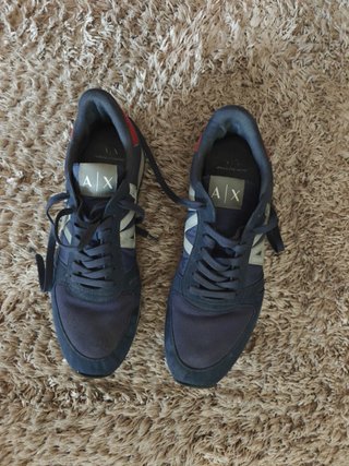 Zapatillas Armani Exchange Azules Talla 46