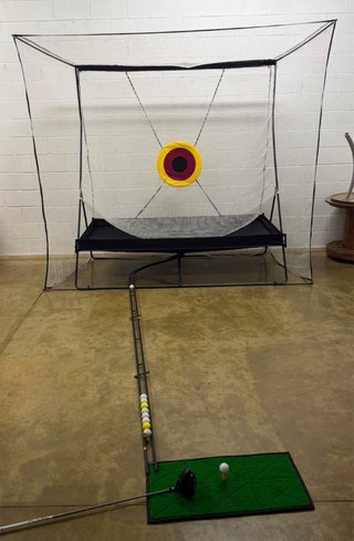 Red de Prácticas de Golf con Retorno de Bolas