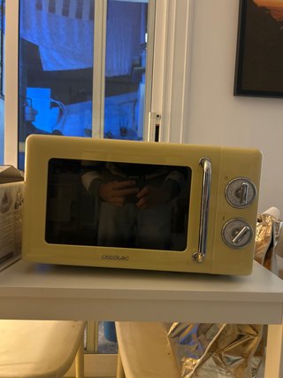 Microondas Cecotec Vintage Amarillo