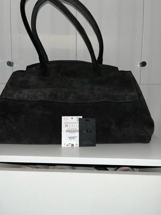 Bolso Tote Zara Negro