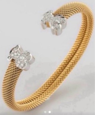 Pulsera Tous de Oro y Brillantes