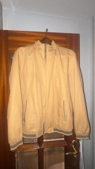 Chaqueta de hombre beige