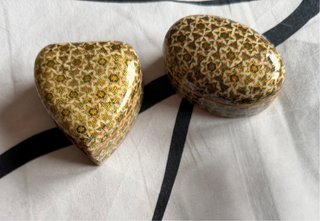 2 Cajitas Alhajero de Taracea