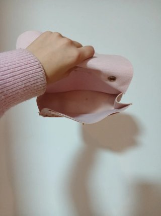 Bolso Rosa con Asa de Pelo