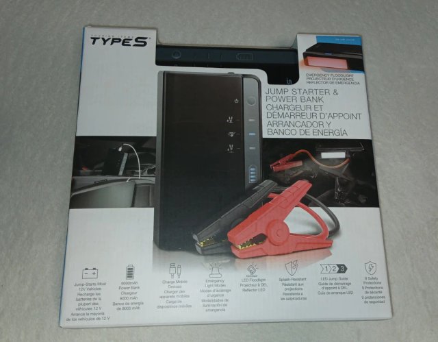 Arrancador y Power Bank Type S