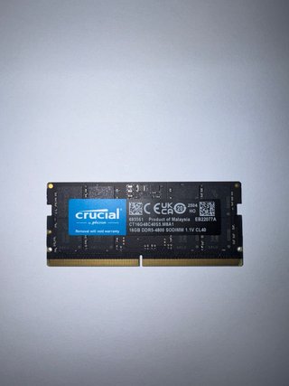 Memoria RAM Crucial 16GB DDR5 SODIMM