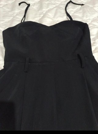 Mono largo negro elegante