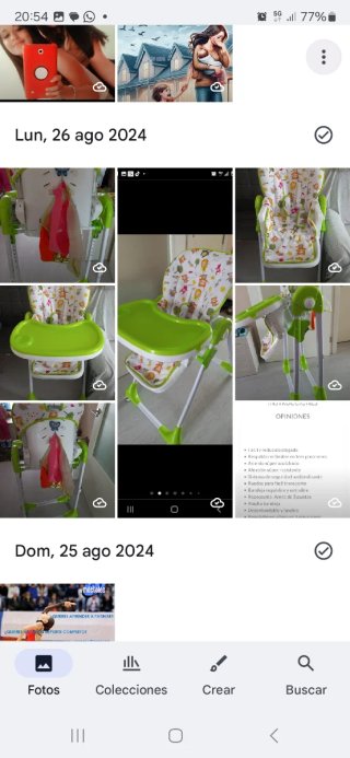 Trona para Bebé Plegable