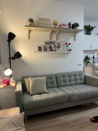 Divano 3 posti Ikea LANDSKRONA verde
