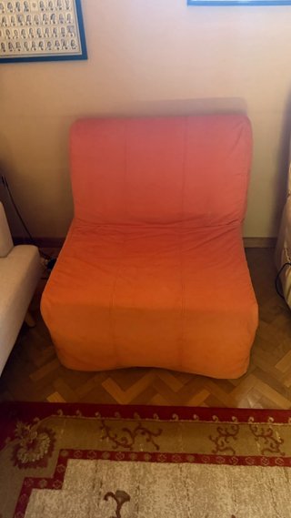 Sofá Cama Individual Naranja