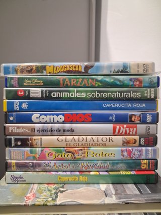 Lote Películas en DVD 3€/ unidad