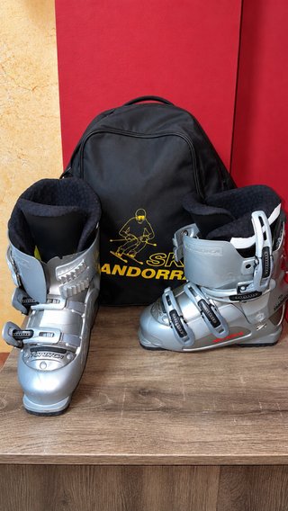 Botas de Esquí Nordica Plateadas
