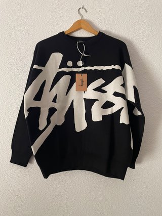 Jersey Stüssy Negro y Blanco
