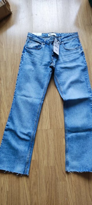 Pantalón vaquero Zara azul