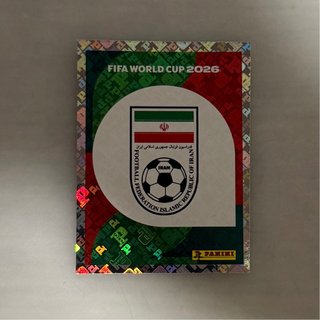 Cromo escudo Iran - Mundial 2026