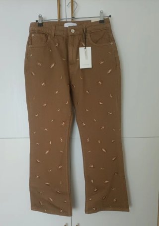 Pantalones Scalpers Marrones Talla M