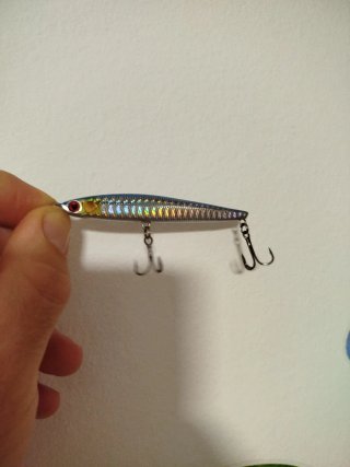 Señuelo de Spinning Holográfico