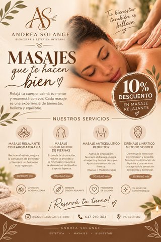 Masajes relajantes