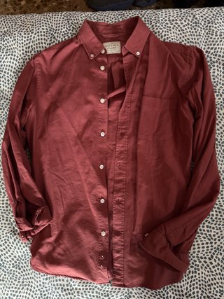 Camisa Sfera Burdeos Talla S