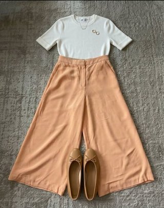 Pantalón ancho Massimo Dutti