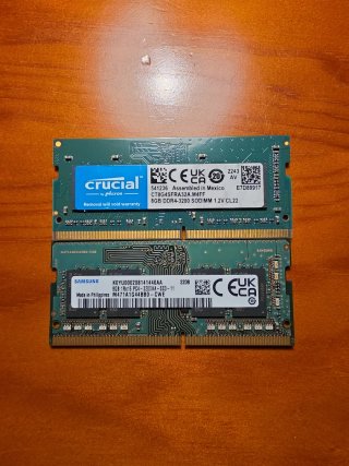 Memoria Ram SO-DIMM DDR4 2x8 (16GB) 3200Mhz