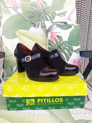 Botines Pitillos Negros