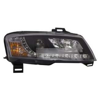 Faros delanteros LED para Fiat Stilo Black