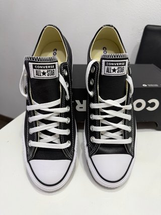 Zapatillas Converse de Piel Negras Talla 45