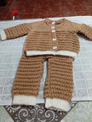 Conjunto de Punto para Bebé