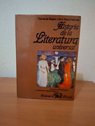 Volumen 8. Historia de la Literatura Universal